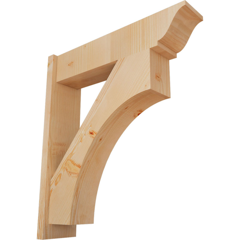 Persienne en bois Westlake, P 30 po x H 34 po, Sapin Douglas de 7 1/2 po (lisse)