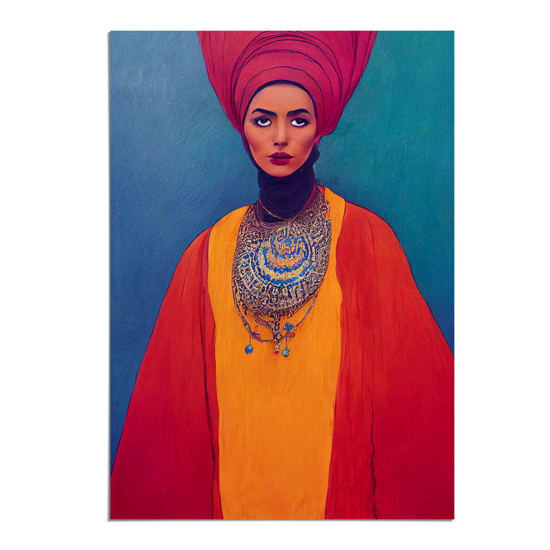 Beauty of a Woman - Wall Art, 59.4cm H x 42cm W, Paper, No Matte