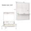Grand lit escamotable avec lit escamotable 68 po-302187422
