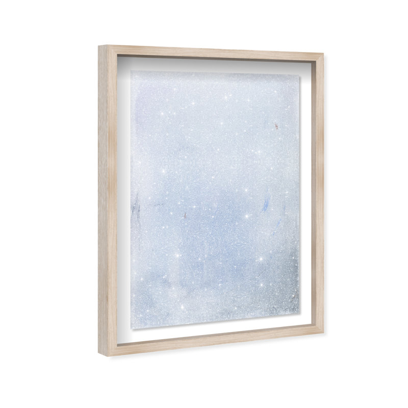 Calm Waters I Print by Oliver Gal, 17.5"H x 25.5"W, Natural Oak Shadowbox