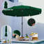 Parasol de patio drapé-1053740364