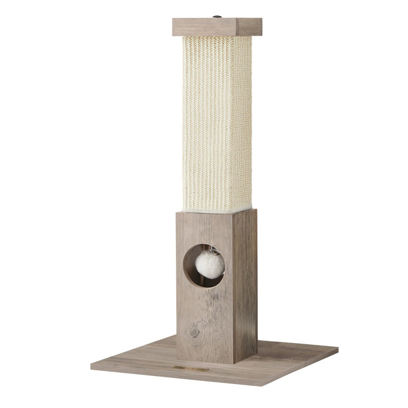 Cat Scratching Post, Greige