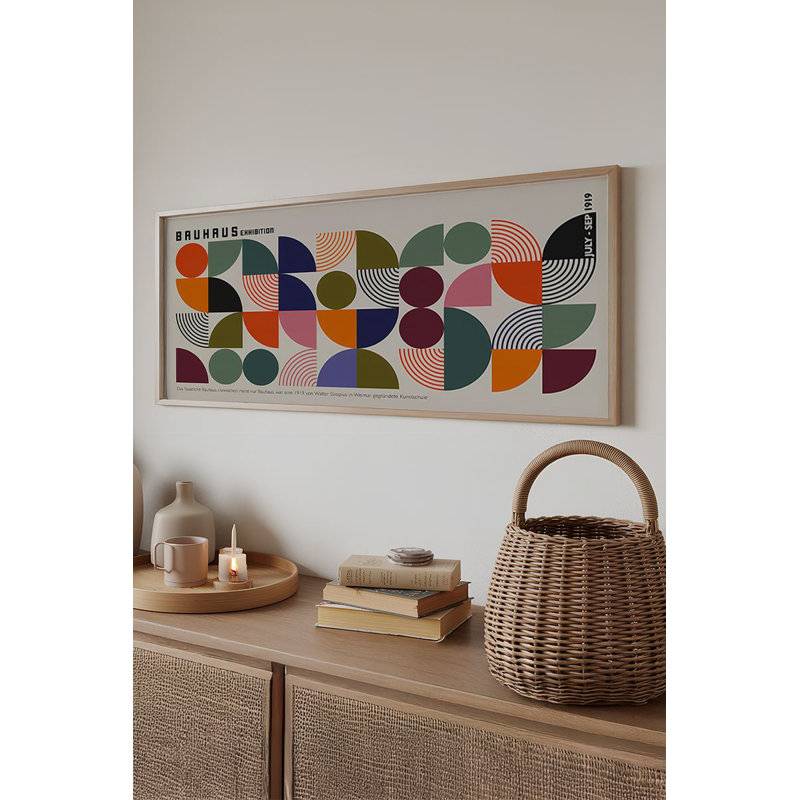 Peinture décorative encadrée