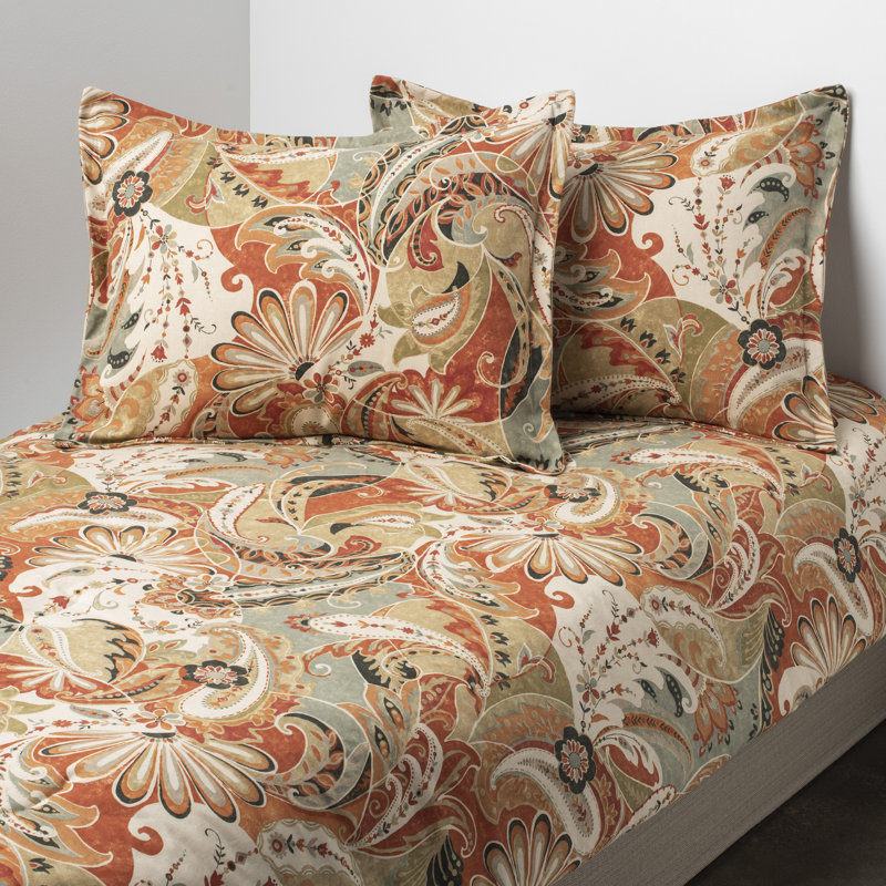  paisley 4 Piece Comforter or daybed Set, Queen Comforter + 3 Additional Pieces