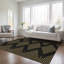 Tapis noir intérieur / extérieur lavable à la machine Chayden ACN1017-109480055