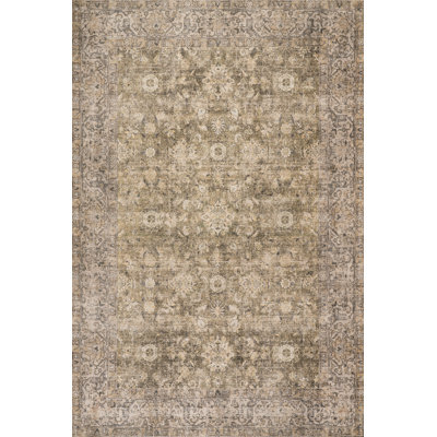 Tapis traditionnel à médaillon rétro de la collection Nuloom Hillstone Elinda
