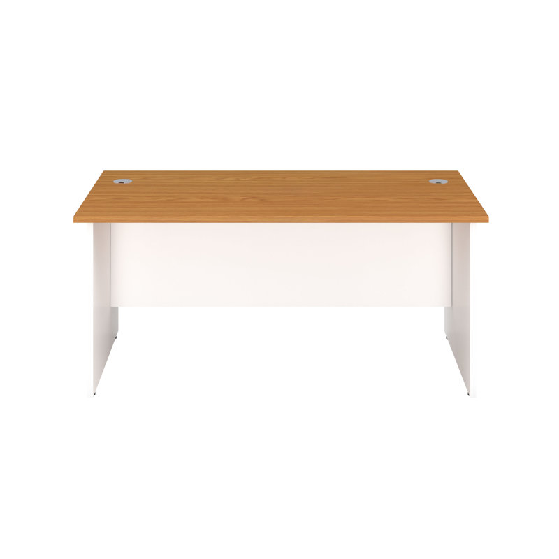 Solid Wood, 73cm H x 160cm W x 80cm D, Grey Oak