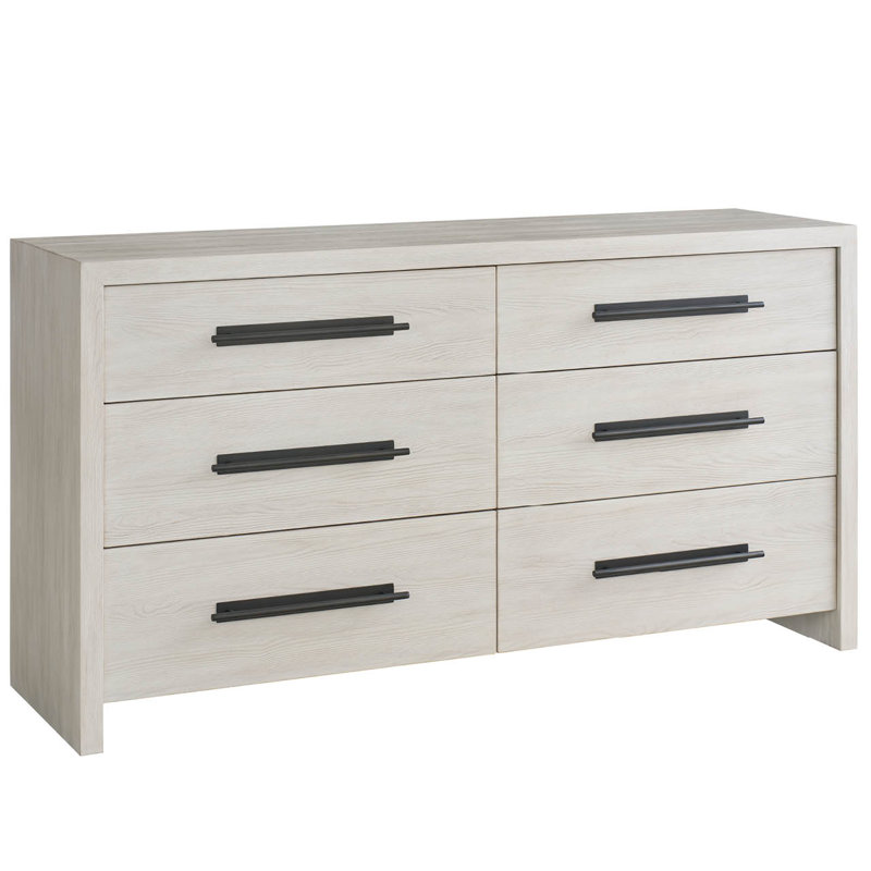 Baxley 68'' W 6 - Drawer Dresser, Gray