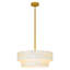 Luminaire suspendu pour îlot de cuisine de style bord de mer à 2 niveaux 19,69 "à 2 niveaux Capiz-1972607309