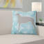 Coussin intérieur/extérieur en flocons d’hiver-32011305