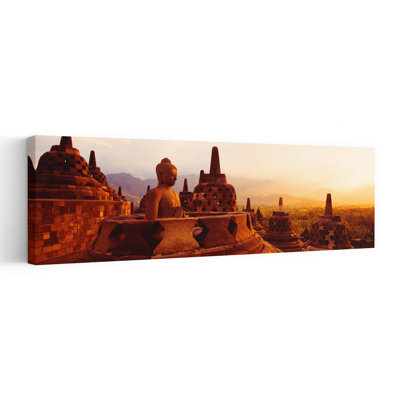 Borobudur, temple bouddhiste de Java, Indonésie