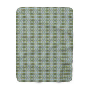 Jeté en molleton Sherpa - Motif Tuba