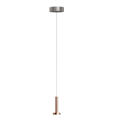 Luminaire suspendu cylindrique 1 lumière Netice