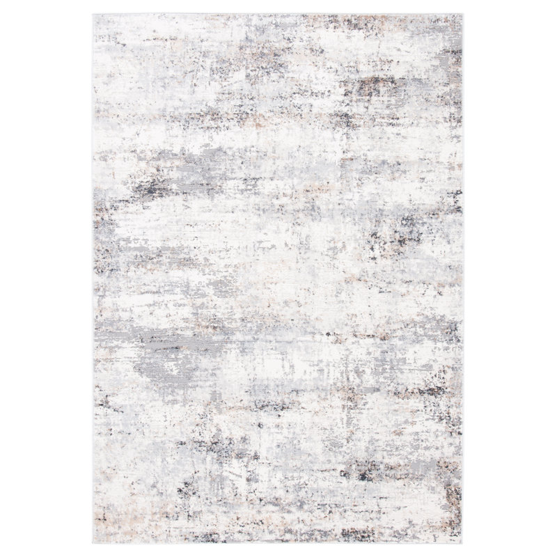 Kowalski Cotton Abstract Rug, Rectangle 9' x 12'