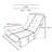 Single Sofa Reclining Chair Japanese Chair Lazy Sofa Tatami Balcony Reclining Chair Leisure Sofa Adjustable Chair-2006768069