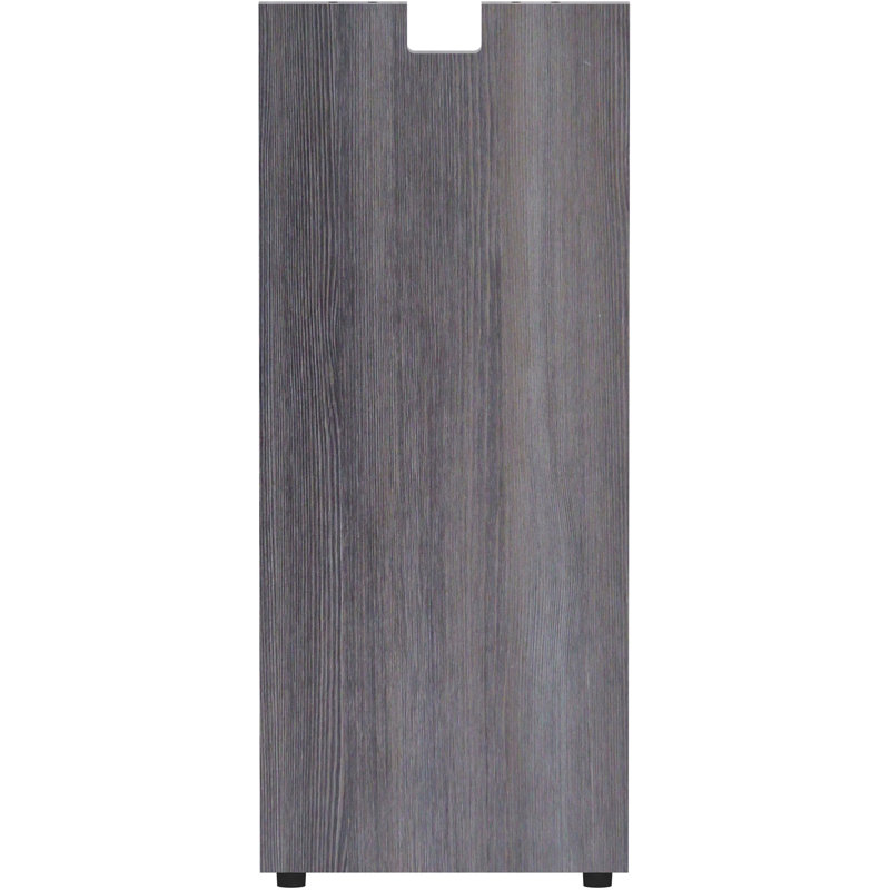 Pied de bureau H 29 po x l 12 po Essentials Series, Gris anthracite patiné