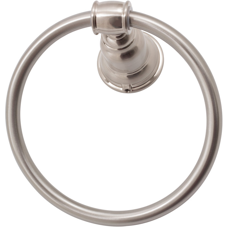 Barrington Towel Ring, Satin Nickel
