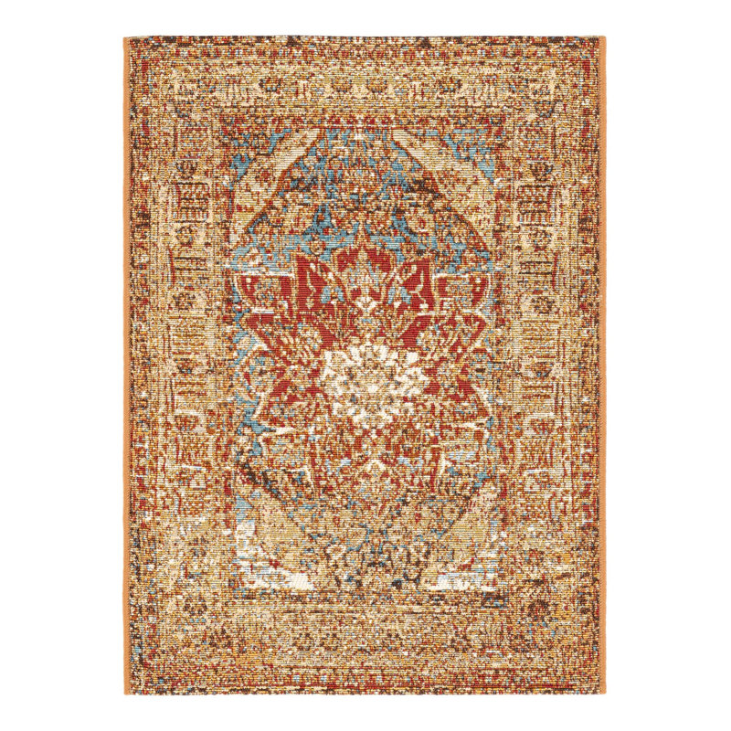 Indoor/Outdoor Traditional Area Rug, Rectangle 2' x 3'1"