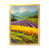 Toile avec cadre photo doré