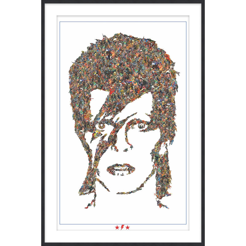 Silhouette Starman 1 Print by Jason Brueck, 23.5" H x 17.5" W