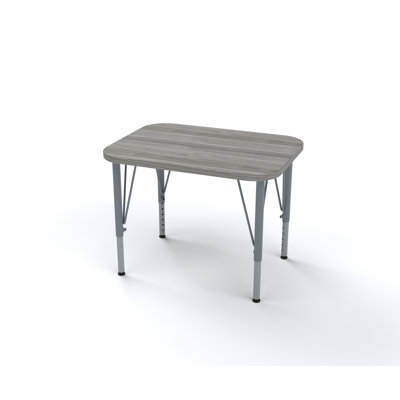 Versa Laminate Collaborative School Desk Activity Table with Height Adjustable Legs