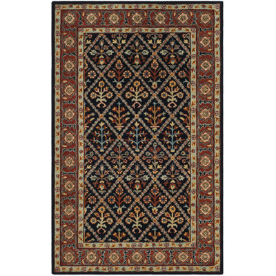 Tapis oriental en laine touffeté à la main Wahcheechee