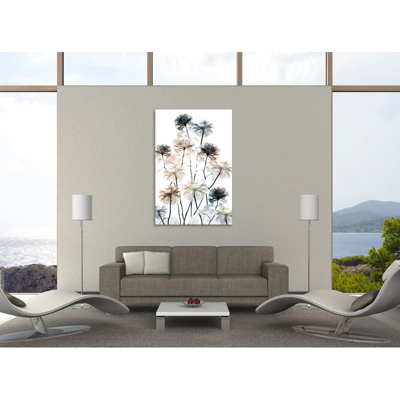 Toile tendue sur châssis "Magnifique fleur lit 2" par Albert Koetsier, H 48 po x l 32 po x P 1,5 po