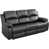 Black Faux Leather