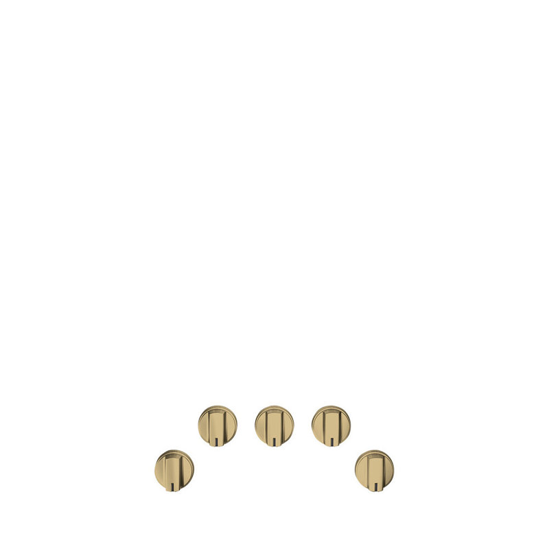 Cooktop Knob, Brushed Brass