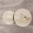 31.5inch Nesting table set of 2 Round and Half Moon Shapes, No Need Assembly,for Living room, Office, Any Leisure Area-1239044047