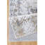Tapis en plastique polypropylène abstrait texturé gris-100509156