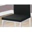 Chaise de salle à manger rembourrée d'aspect similicuir parfaite pour la cuisine ou comme chaise d'appoint Jenei-67753648-67753651