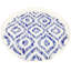 Royal Delft IkatWhite Acrylic Round Placemat Tray