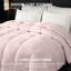 Housse de couette surdimensionnée et épaisse et dodue rose - Édredon à chaleur améliorée pour la peau, literie de luxe pour chambres / hôtels confortables-1221179093