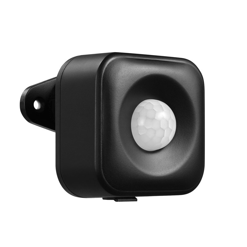 Capteur de mouvement sans fil en plastique noir Heath Zenith