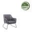 Upholstered Microfiber / Microsuede Armchair-807286582