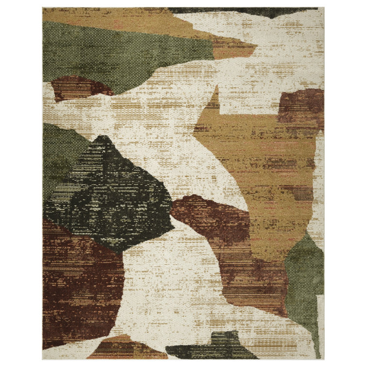Colondro Beige Multi Modern Indoor Rug