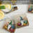 Autumn Gnomes 4 Pack Assorted Tumbled Tile Stone Coasters
