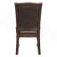 Ensemble de 2 chaises d'appoint en bois Traditional
