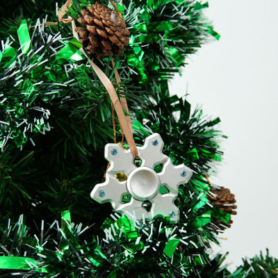 2.5'' Crystal Holiday Shaped Ornament