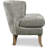 Tommy Hilfiger Swansea Wingback Barrel Chair with Distressed Wood Legs-63826345
