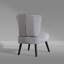 Caveney Upholstered Slipper Chair-2130670747