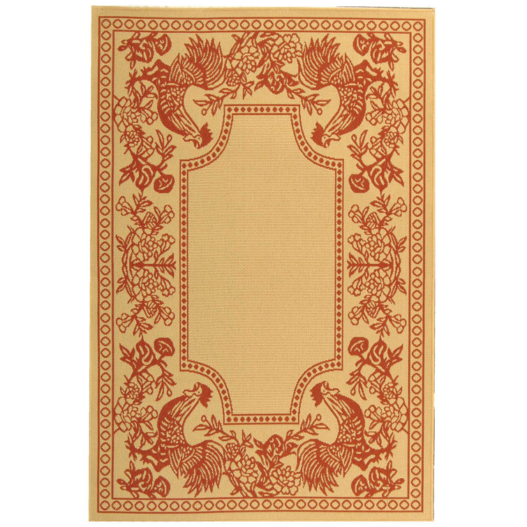 Havza Performance Floral Indoor/Outdoor Area Rug