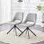 Ensemble de 2 chaises pivotantes confortables-163167047