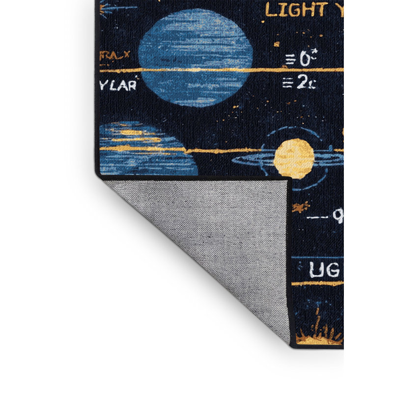 Tapis gris lavable à la machine, Rectangulaire 8 pi x 12 pi
