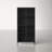 Arnika 75" Fluted Glass Dining Cabinet-1546436509