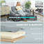 HOMCOM 2 Seater Sofa Bed 3-in-1 Convertible Pull Out Bed Settee-230053513