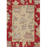 Gros Point Needlepoint Flatweave Wool Area Rug