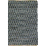 Handmade Cotton Chevron Area Rug