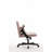 Pink Cross Armrest Office Chair With Wheels And 360 Swivel - Suitable For Home Reading | Adjustable Tilt Optimal Comfort Function Workspace Vanity Larger Stability-727063878